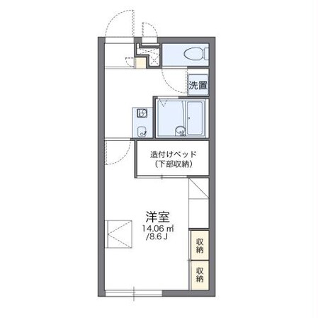 レオパレスセイフルの物件間取画像